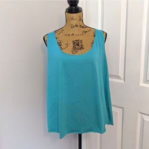 Blue tank top